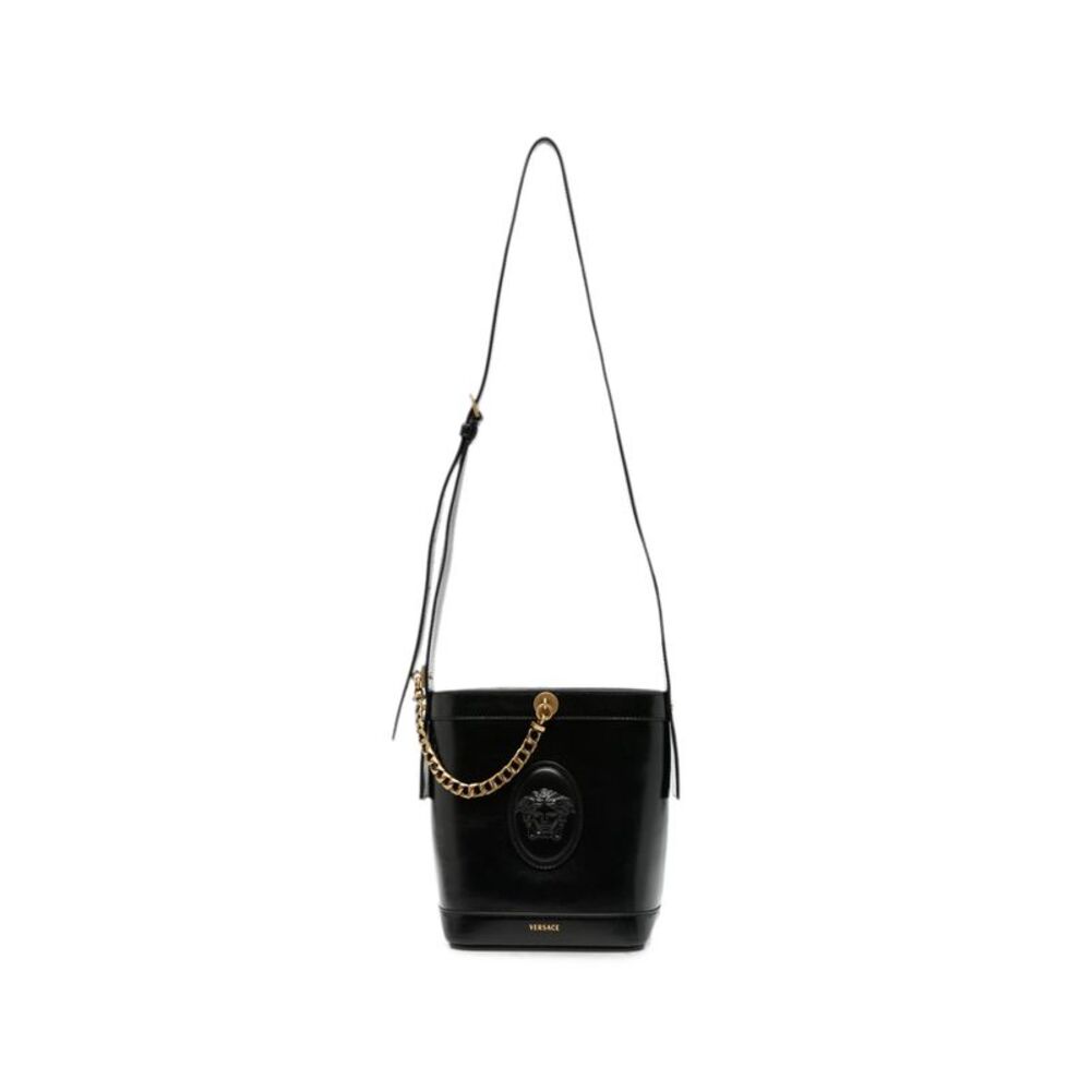 Versace Black Bucket Bags Women